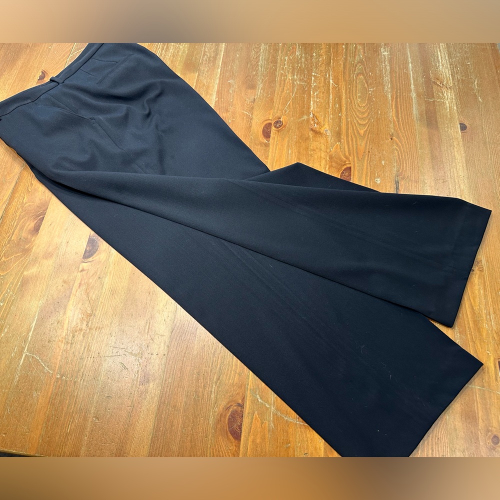 EUC Elegant Women's Black Stretch Curve Loving Pants Trousers Size 14
